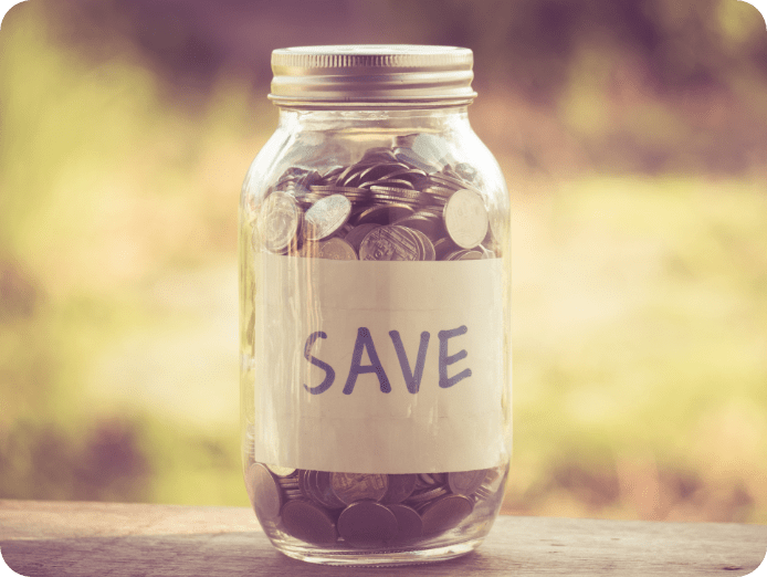 Savings jar